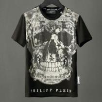 2026春夏新作 激安大特価爆買い 半袖Tシャツ 2色可選 フィリッププレイン PHILIPP PLEIN 細身のシルエット