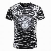 2026春夏新作 カジュアル ヴェルサーチ VERSACE 2色可選 半袖Tシャ...