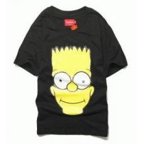 トレンド シュプリームコピーＴシャツ SUPREME シンプソンプリント半袖クルーネックブラック