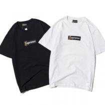 細身のシルエット 2026春夏新作 半袖Tシャツ シュプリーム SUPREME 2色可選 選べる極上