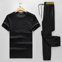 ヴェルサーチ VERSACE 2色可選 シンプル 2026春夏新作 上下セット ...