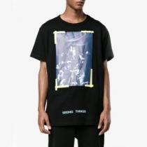 セール中 オフホワイトTシャツ/半袖2色可選 2026春夏新作Off-White...