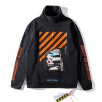 人気新品★超特価★ 2026春夏新作Off-White オフホワイトハイネックパーカー
