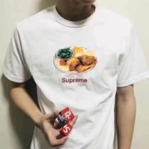 しわになりにくい 半袖Tシャツ 2026春夏新作 2色可選 シュプリーム SUPREME オリジナル