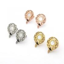 ピアス ブルガリ BVLGARI 3色可選 2026春夏新作 首胸ロゴ