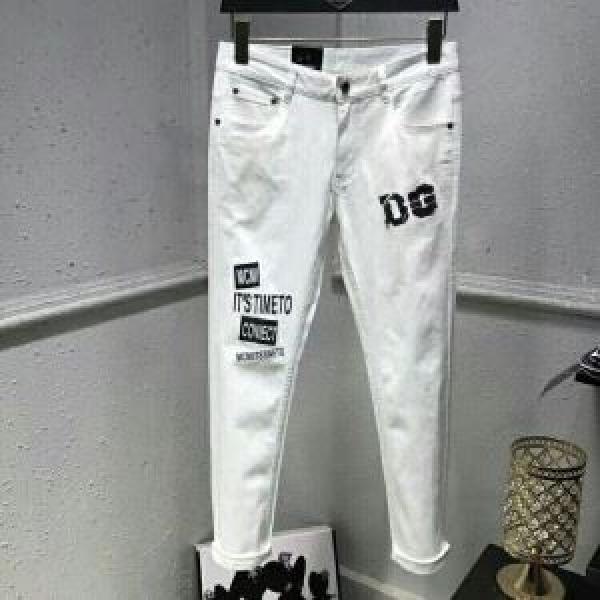 ドルチェ＆ガッバーナ Dolce&Gabbana デニムパンツ  新春セール  2026新作 スリムフィット 超お買い得