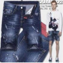 ディースクエアードSS2026ショートデニムパンツDSQUARED2ダメージ加工...