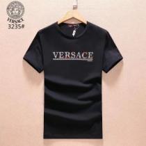 ヴェルサーチ VERSACE 3色可選 シンプル 2026春夏新作 半袖Tシャツ...