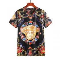 半袖Tシャツ クールビズ 2026春夏新作 ヴェルサーチ VERSACE 美品*...