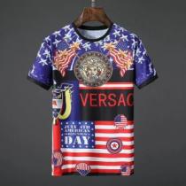 モデル大絶賛 2026春夏新作 自然な肌触り 半袖Tシャツ ヴェルサーチ VER...