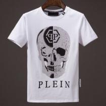乾きやすい 半袖Tシャツ 2色可選 フィリッププレイン PHILIPP PLEI...