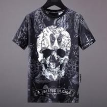 2色可選 お洒落に魅せる 2026春夏新作 半袖Tシャツ 在庫を確保 フィリップ...