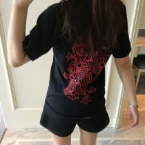 有名人同じアイテム Tシャツ/ティーシャツ しっかりとした 2026新作 クロム...