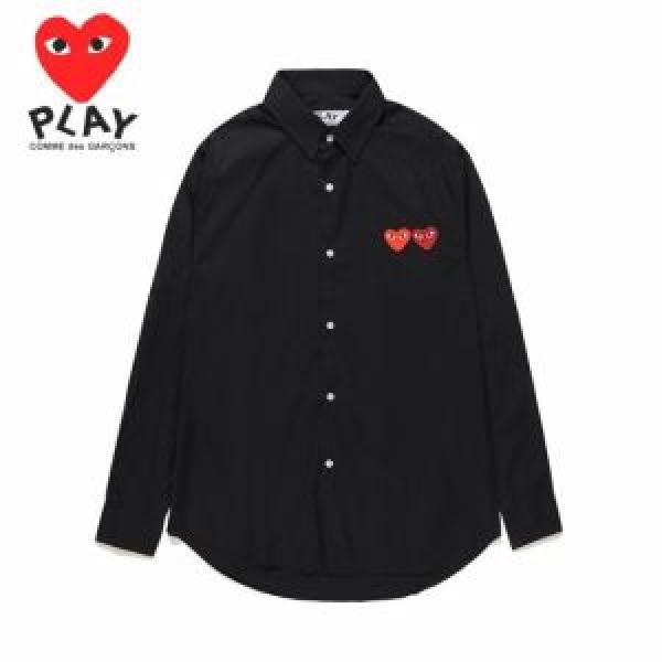 コム デ ギャルソン COMME DES GARCONS 定番品質保証 シャツ 4色可選 18ＳＳ美品 欧米韓流