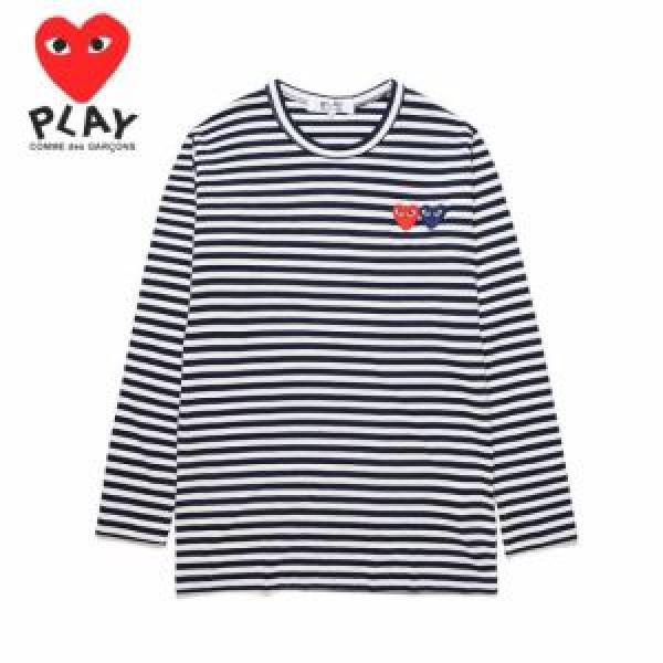 絶妙な新商品 3色可選 コム デ ギャルソン COMME DES GARCONS 長袖Tシャツ 2026夏の定番新品到来!