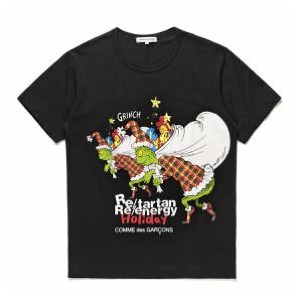 大人気ブランド  2026【SALE！】 2色可選 コム デ ギャルソン COMME DES GARCONS 半袖Tシャツ