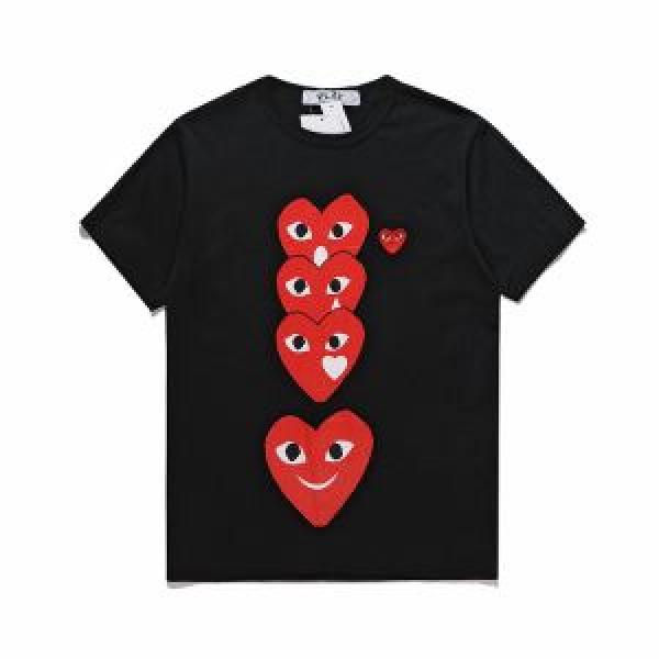 先行受注 2026夏の定番新品到来! コム デ ギャルソン COMME DES GARCONS 半袖Tシャツ 3色可選