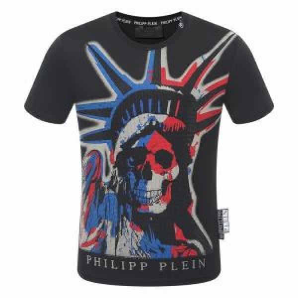 フィリッププレイン PHILIPP PLEIN 2026【SALE！】 半袖Tシャツ 2色可選 ファッションの最先端！