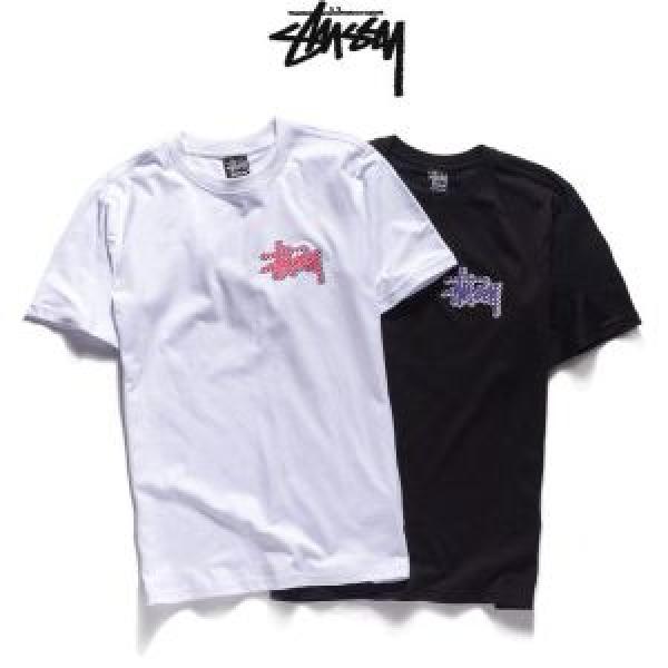 2色可選 ステューシー STUSSY 2026年人気満々のブランド 半袖Tシャツ ストリートファッション