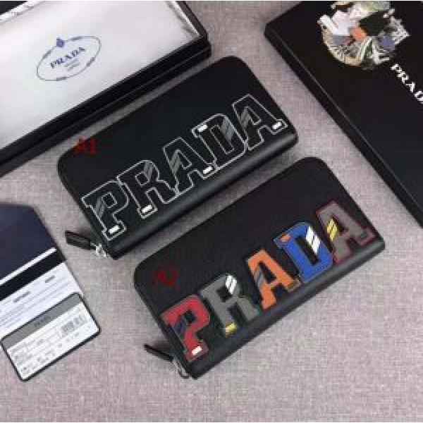 期間限定SALE 財布/ウォレット  2026新品入荷 プラダ PRADA 2色可選