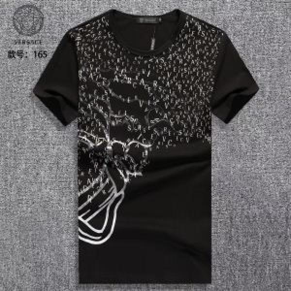 2026年春夏入荷 １着は持つべき ヴェルサーチ VERSACE 3色可選 半袖Tシャツ