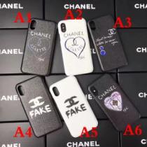 CH CH 多色可選 18ＳＳ美品 芸能人愛用 iphoneX ケース カバー