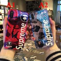 4色可選 シュプリーム SUPREME 18ＳＳ美品 ファッショニスタ愛用 iphoneX ケース カバー