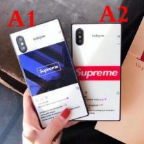 ケース カバー シュプリーム SUPREME 2026最高ランキング iphoneX 希少性の高い 2色可選