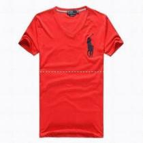品質保証豊富なポロラルフローレン偽物2026HOT最新作のPolo Ralph Lauren半袖刺繍ロゴ付きvネックメンズｔシャツ