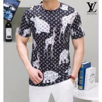 半袖Tシャツ 2026新品入荷 2色可選 高感度アイテム ルイ ヴィトン LOU...