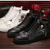 ネット販売限定 フィリッププレイン PHILIPP PLEIN カジュアルシュー...