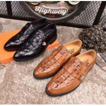 モデル大絶賛 エルメス HERMES 2026年春夏入荷 ビジネスシューズ 2色...