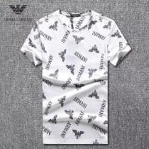 欧米韓流 半袖Tシャツ アルマーニ ARMANI 2026年春夏入荷 3色可選 ...