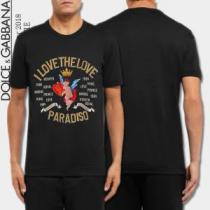 超人気美品 半袖Tシャツ ドルチェ＆ガッバーナ Dolce&Gabbana 2色...