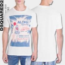 2026年春夏入荷 2色可選 ディースクエアード DSQUARED2 良好品 半...