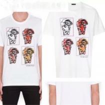 2色可選 ヴェルサーチ VERSACE 2026最高ランキング 半袖Tシャツ 旬...