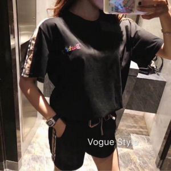 上下セット流行の注目ブランド2色可選 Tシャツ/半袖バーバリー2026年春夏入荷 BURBERRY