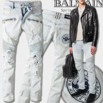 BALMAIN 2026最高ランキングジーンズぐんぐん伸びるストレッチなデニム ...