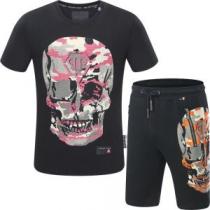 ミックス感が溢れる 2026新品入荷PHILIPP PLEIN 半袖セットアップ...