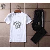 2026年春夏入荷半袖セットヴェルサーチ VERSACE アップ先行受注上下セッ...