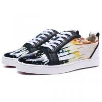 超人気な専門店Christian Louboutinルブタン偽物ローカット本革メ...
