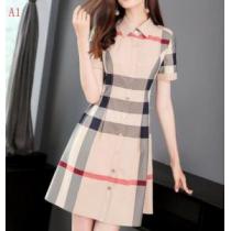 今年っぽくNEWファッション2026 BURBERRY 2色可選 ワンピースバー...