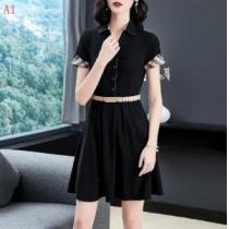 18ＳＳ美品 BURBERRY3色可選 上品でファッションワンピースバーバリー１...