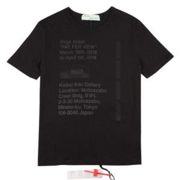 人目を引く存在感半袖Tシャツ 2026年春夏入荷 Off-White オフホワイト