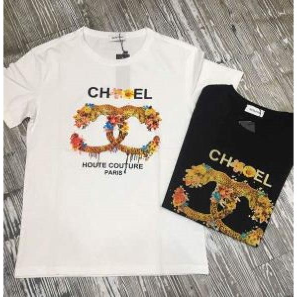 定番品質保証 CH CH 人目を引く存在感 半袖Tシャツ 3色可選 2026夏の定番新品到来!