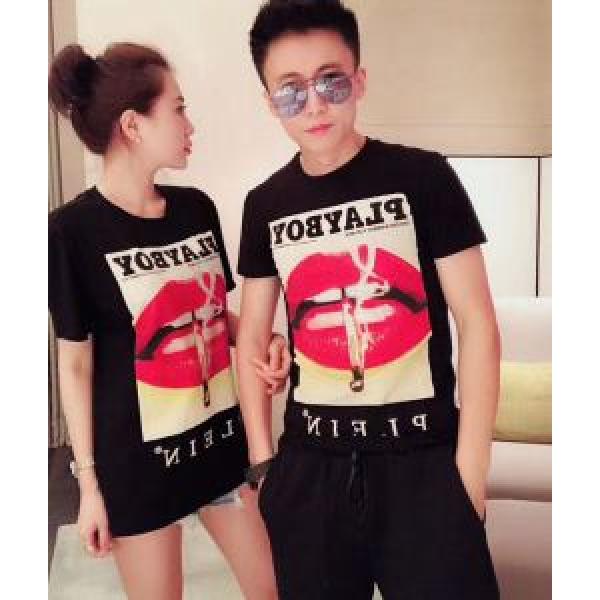 男女兼用 フィリッププレイン PHILIPP PLEIN 超人気美品  半袖Tシャツ 2色可選 稀少*入手困難