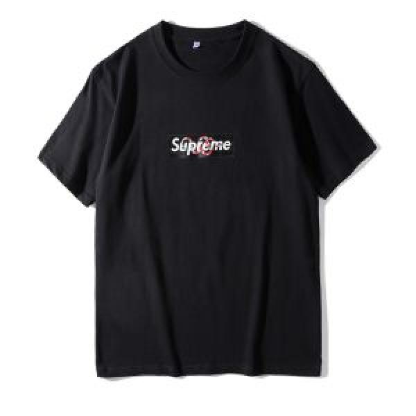 個性的なモデル シュプリーム SUPREME 半袖/Tシャツ2色可選大人カジュアル