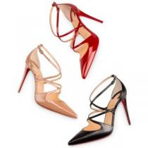 華やかさ満点CHRISTIAN LOUBOUTIN ハイヒール3色選択可クリスチャンルブタン 超人気美品