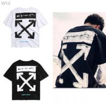 2026夏の定番新品到来! 半袖Tシャツ Off-White オフホワイト2色可...