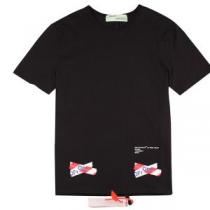 オフホワイト 2色可選今季新作登場美品*入手困難 半袖Tシャツ Off-Whit...
